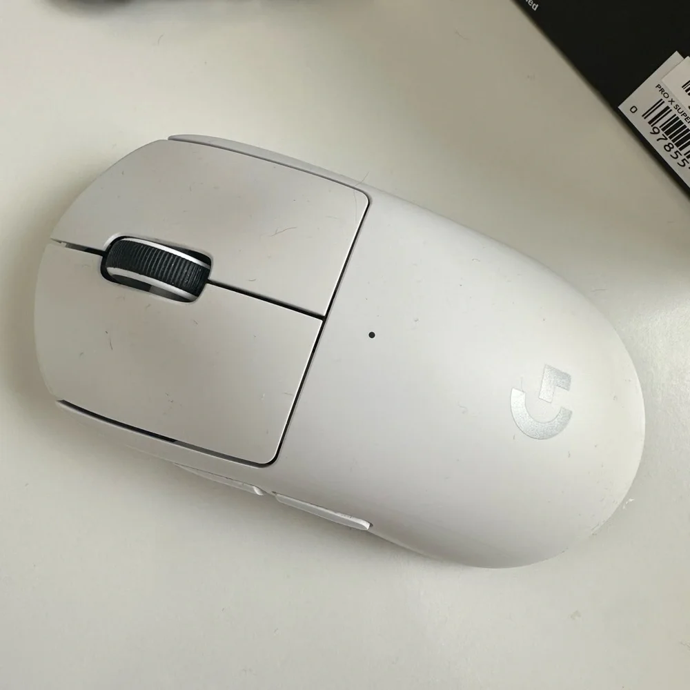 Logitech PRO X Superlight Wireless Mouse - White